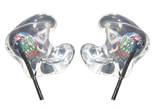AFE-2XB AudiofuseTM Dual Driver Earphones